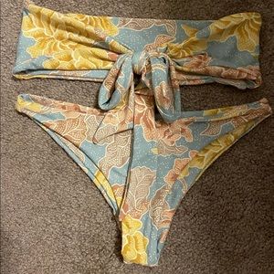 Revolve Floral Kini Set